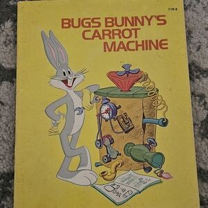Bugs Bunny’s Carrot Machine Vintage 1971 Looney Tunes Book